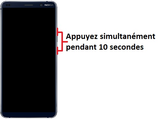 Forcer l’allumage de mon Nokia 9 ?