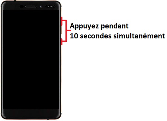 Forcer l’allumage de mon Nokia 6.1 ?