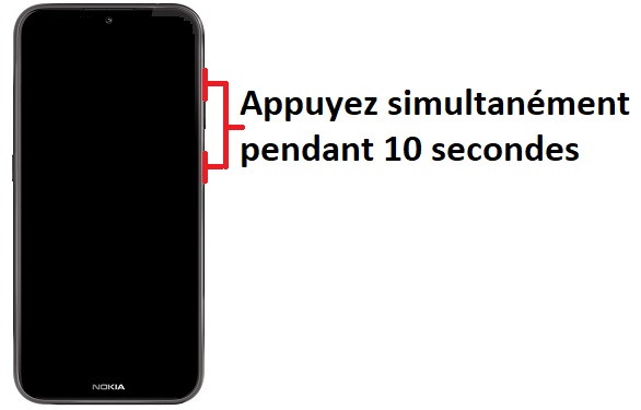 Forcer l’allumage de mon Nokia 4.2 ?