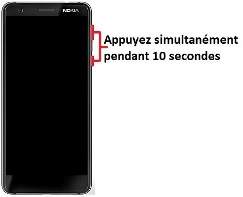 Forcer l’allumage de mon Nokia 3.1 ?
