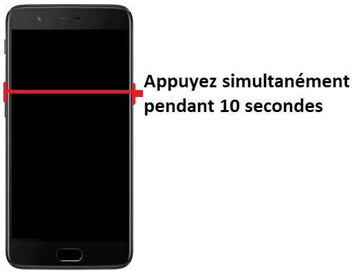 Forcer l’allumage de mon OnePlus 5 ?