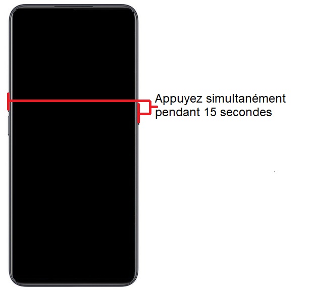 Forcer l’allumage de mon OPPO Find X2 Pro ?