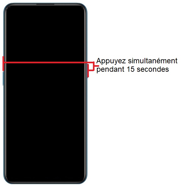 Forcer l’allumage de mon OPPO Reno 4 Pro ?