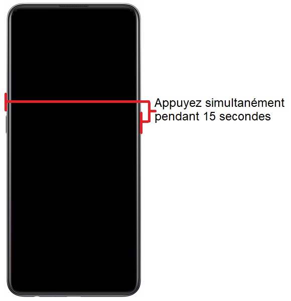 Forcer l’allumage de mon OPPO A94 ?