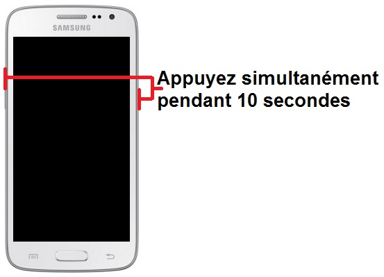 Forcer l’allumage de mon Samsung Galaxy Core 4G ?