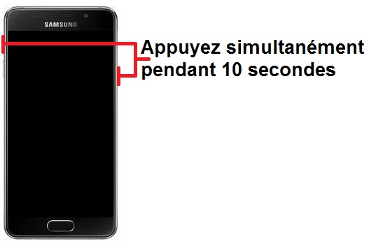 Forcer l’allumage de mon Samsung Galaxy A3 2016 ?