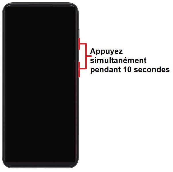 Forcer l’allumage ou le redémarrage du Samsung Galaxy A13