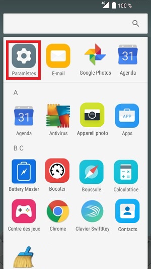 Changer votre code PIN de son Alcatel pop 3.