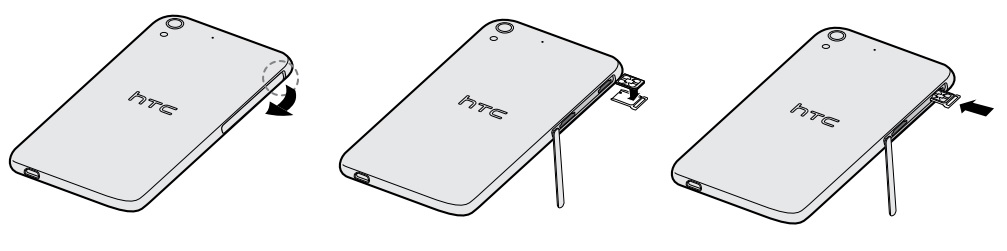 Comment insérer sa carte SIM dans son HTC Desire 728 ?