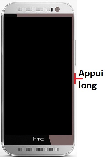 Comment allumer son HTC M8 ?