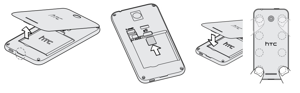 Comment insérer sa carte SIM dans son HTC Desire 510 ?