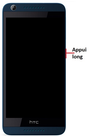 Comment allumer son HTC Desire 626 ?