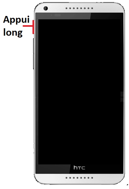 Comment allumer son HTC Desire 816 ?