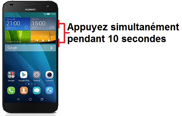 Forcer l’arrêt mon Huawei G7 ?