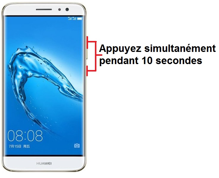 Forcer l’arrêt mon Huawei G9 ?