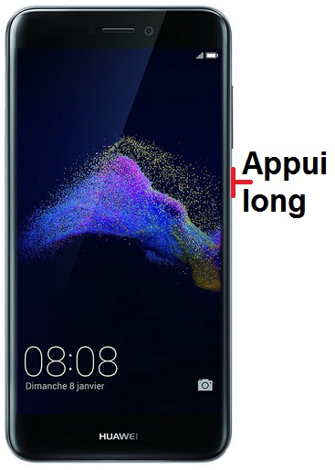 Comment éteindre son Huawei P8 ?