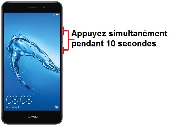 Forcer l’arrêt mon Huawei Y5 ?