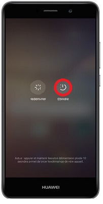 Comment éteindre son Huawei Y7 ?