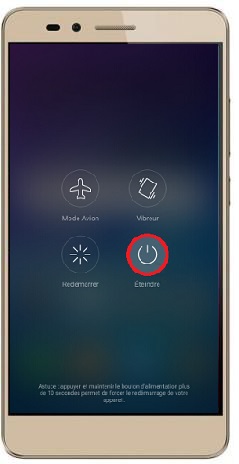Comment éteindre son Honor 5X ?