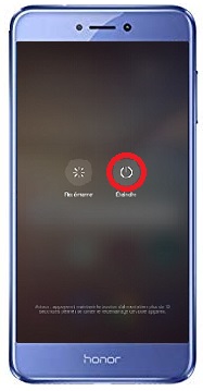 Comment éteindre son Honor 8 ?