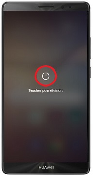 Comment éteindre son Huawei Mate 8 ?
