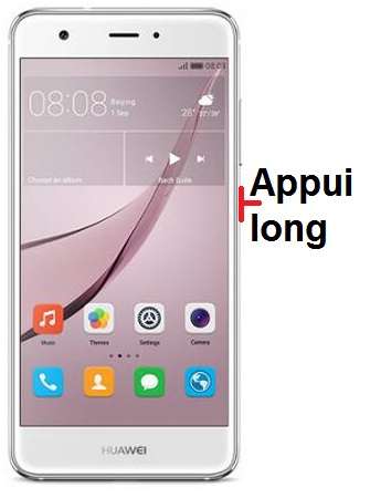 Comment éteindre son Huawei Nova ?