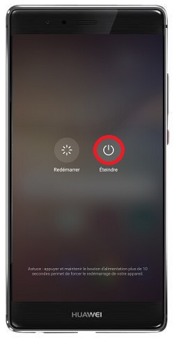 Comment éteindre son Huawei P9 / Plus / Lite ?