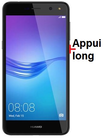 Comment éteindre son Huawei Y6 2017 ?