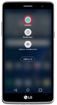 Comment éteindre son LG Bello II ?
