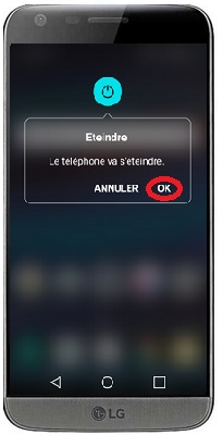 Comment éteindre son LG G5 ?