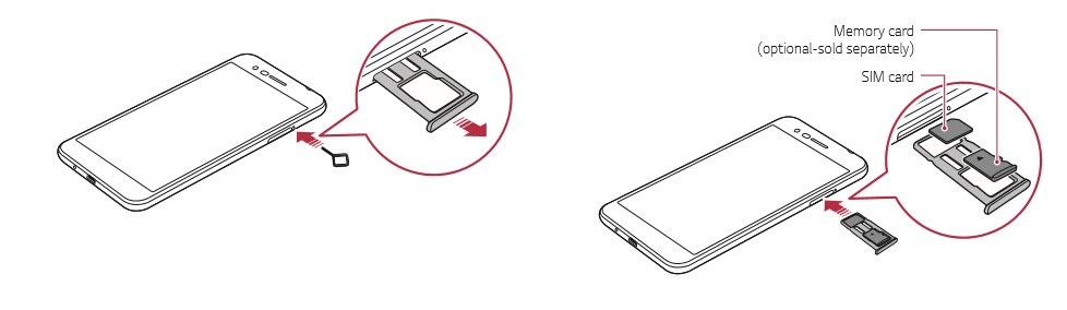 Comment insérer sa carte SIM dans son LG K11 ?