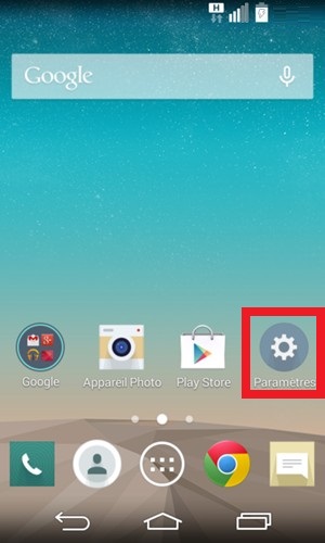 Changer votre code PIN de son LG G Flex 2.
