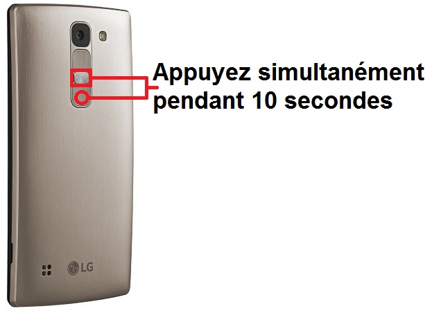 Forcer l’arrêt mon LG Spirit ?