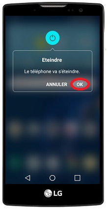 Comment éteindre son LG Spirit ?