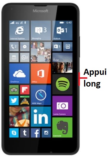 Comment éteindre son Microsoft Lumia 640 ?