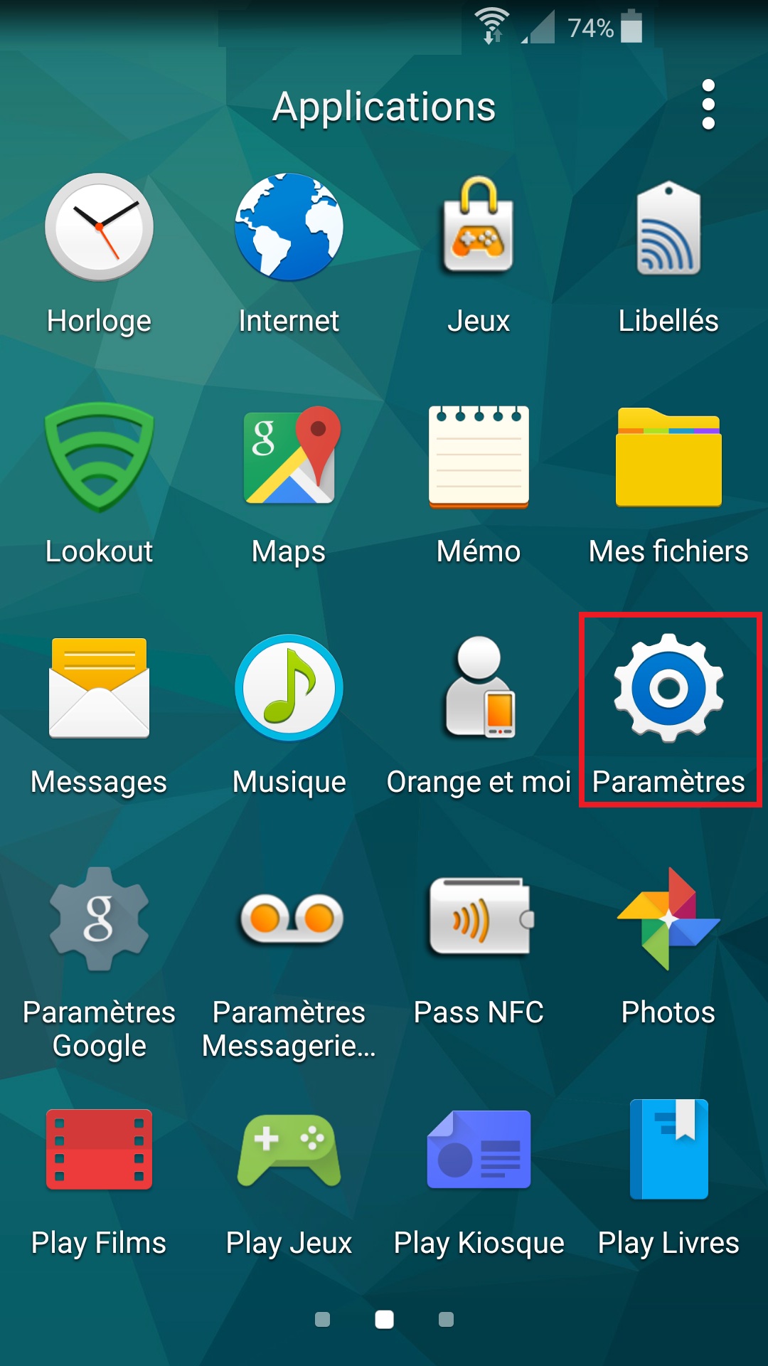 Changer votre code PIN de son Samsung Galaxy S5
