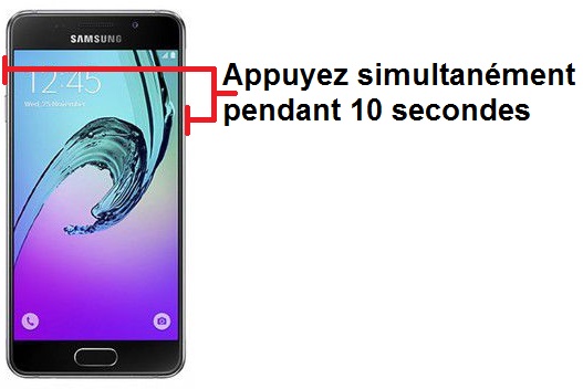 Forcer l’arrêt mon Samsung Galaxy A3 2016 ?