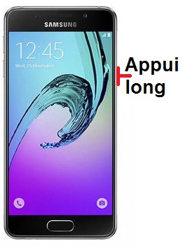 Comment éteindre son Samsung Galaxy A3 2016 ?