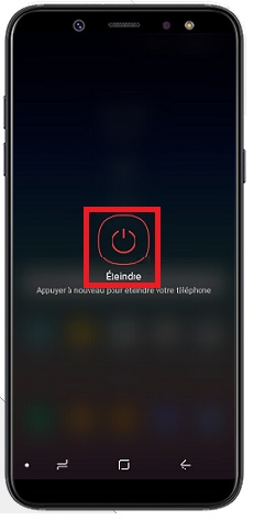 Comment éteindre son Samsung Galaxy A6 ?