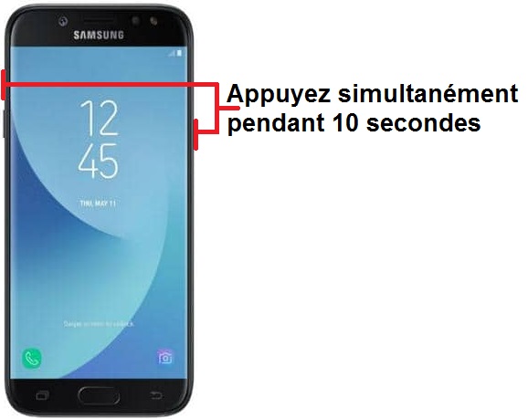 Forcer l’arrêt mon Samsung Galaxy J5 2017 ?