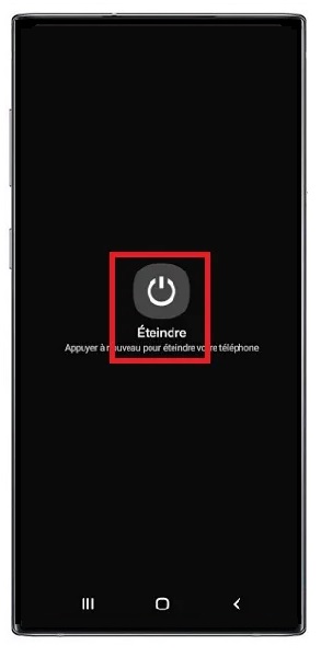 Comment éteindre le Samsung Galaxy Note 10 ?