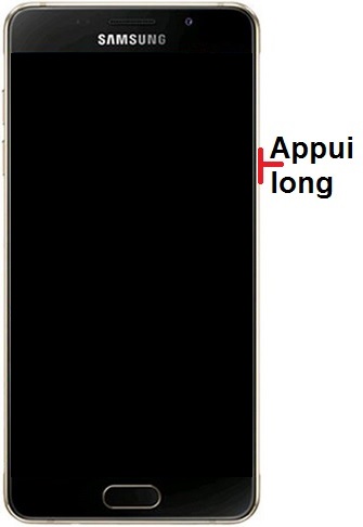 Comment allumer son Samsung Galaxy A5 2016 ?