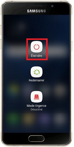 Comment éteindre son Samsung Galaxy A5 2016 ?