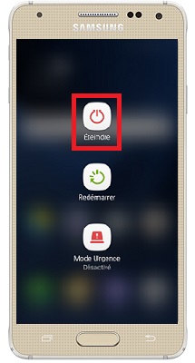 Comment éteindre son Samsung Galaxy Alpha ?
