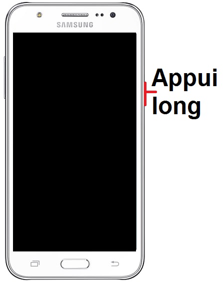 Comment allumer son Samsung Galaxy J5 ?