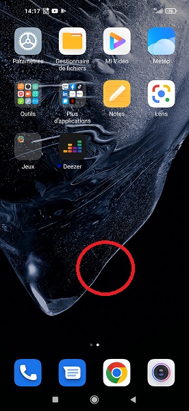 Ajouter et supprimer des Widgets sur Xiaomi.
