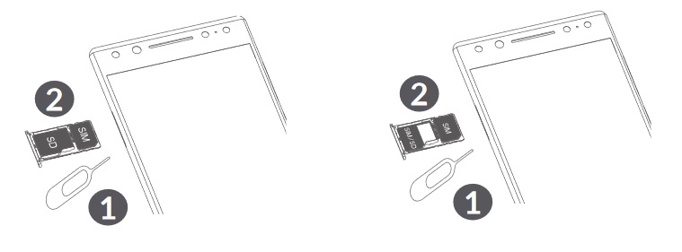 Comment insérer sa carte SIM dans son Alcatel 5 ?