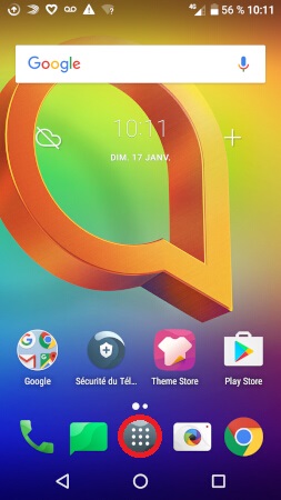 Changer votre code PIN de son Alcatel A3.