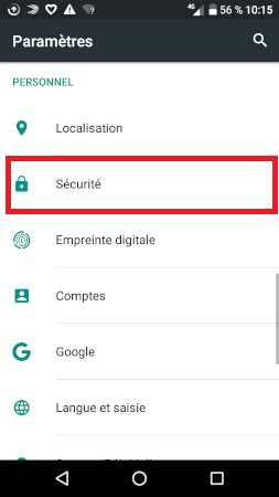 Changer votre code PIN de son Alcatel A3.