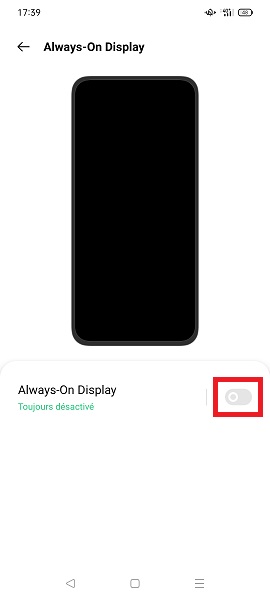 Comment activer Always On Display sur OPPO ?